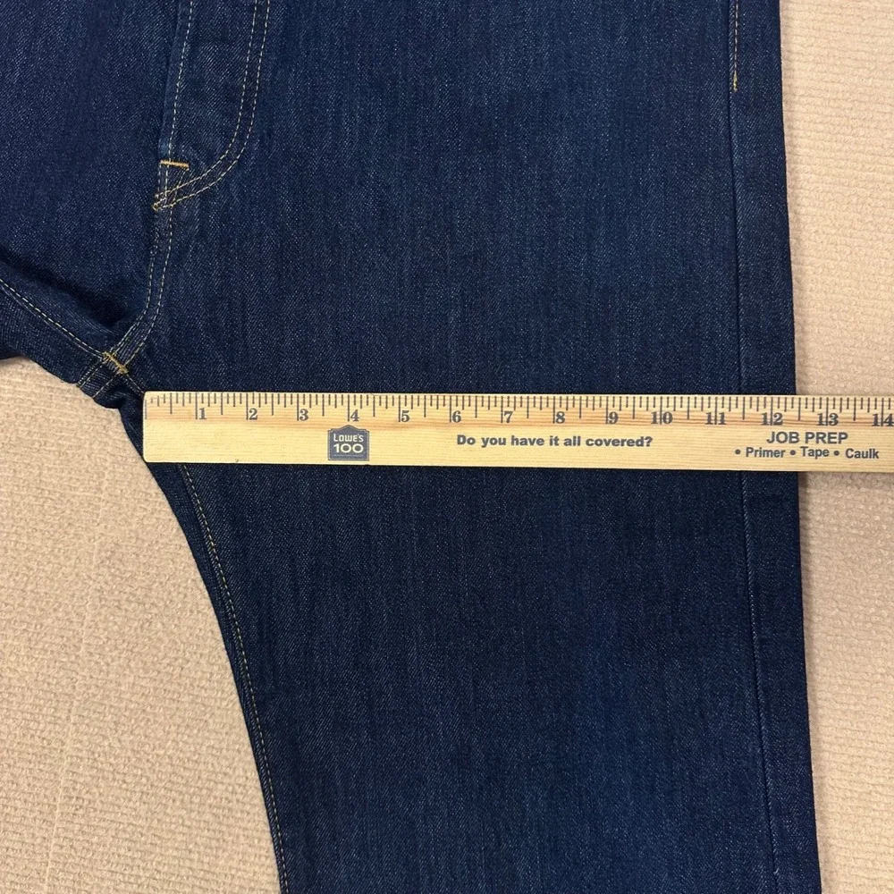 Levis 501 Jeans NWT Mens 38x36 Original Fit Straight Leg Dark Wash Indigo Denim